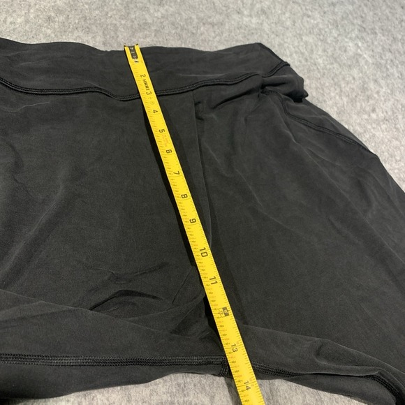 Lululemon Wide Leg HR Pull-On Crop Black Yoga Pant Women's Size 8 - Picture 9 of 12